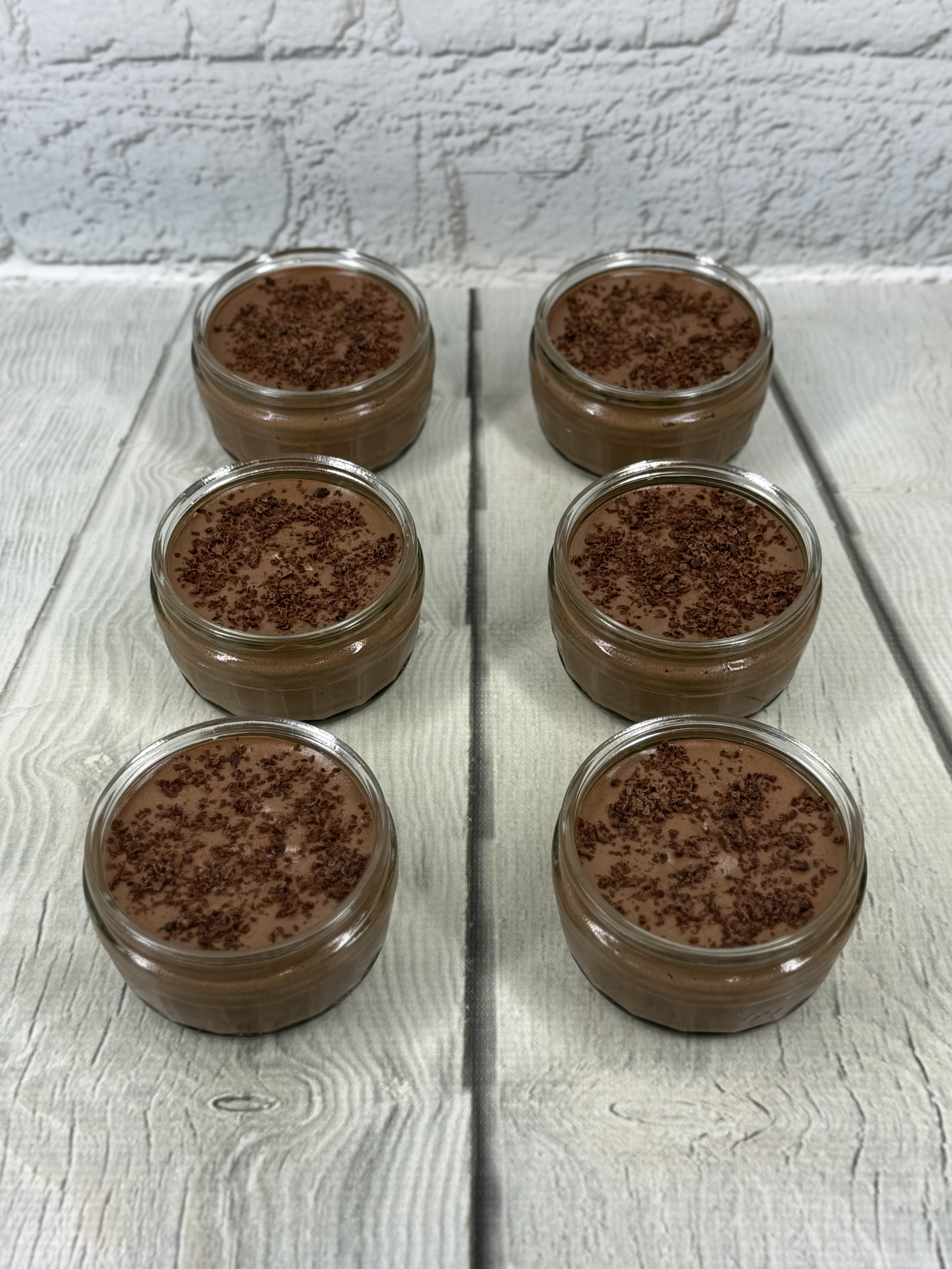 Dark Chocolate Mousses