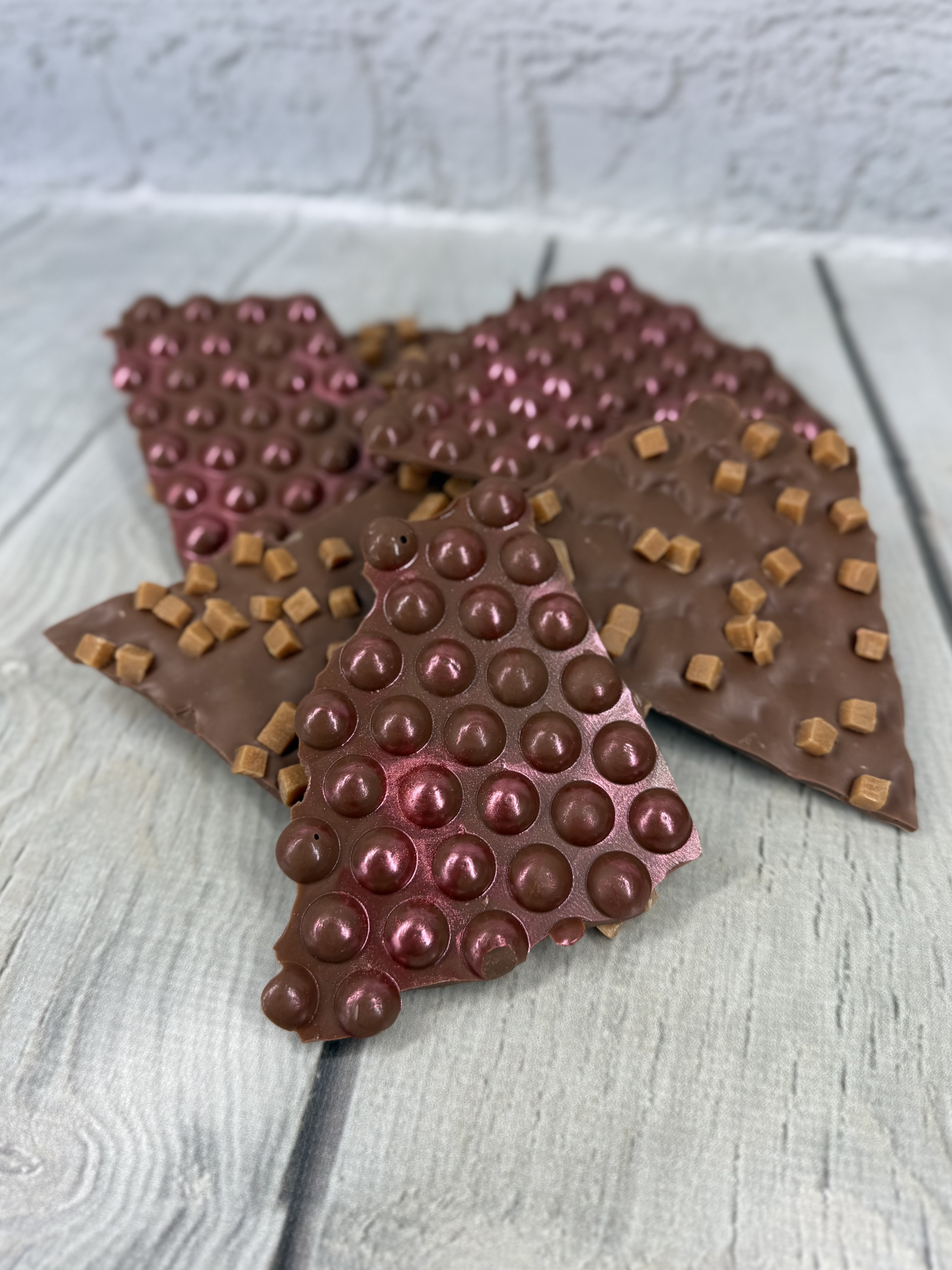 Milk Chocolate & Fudge Shards