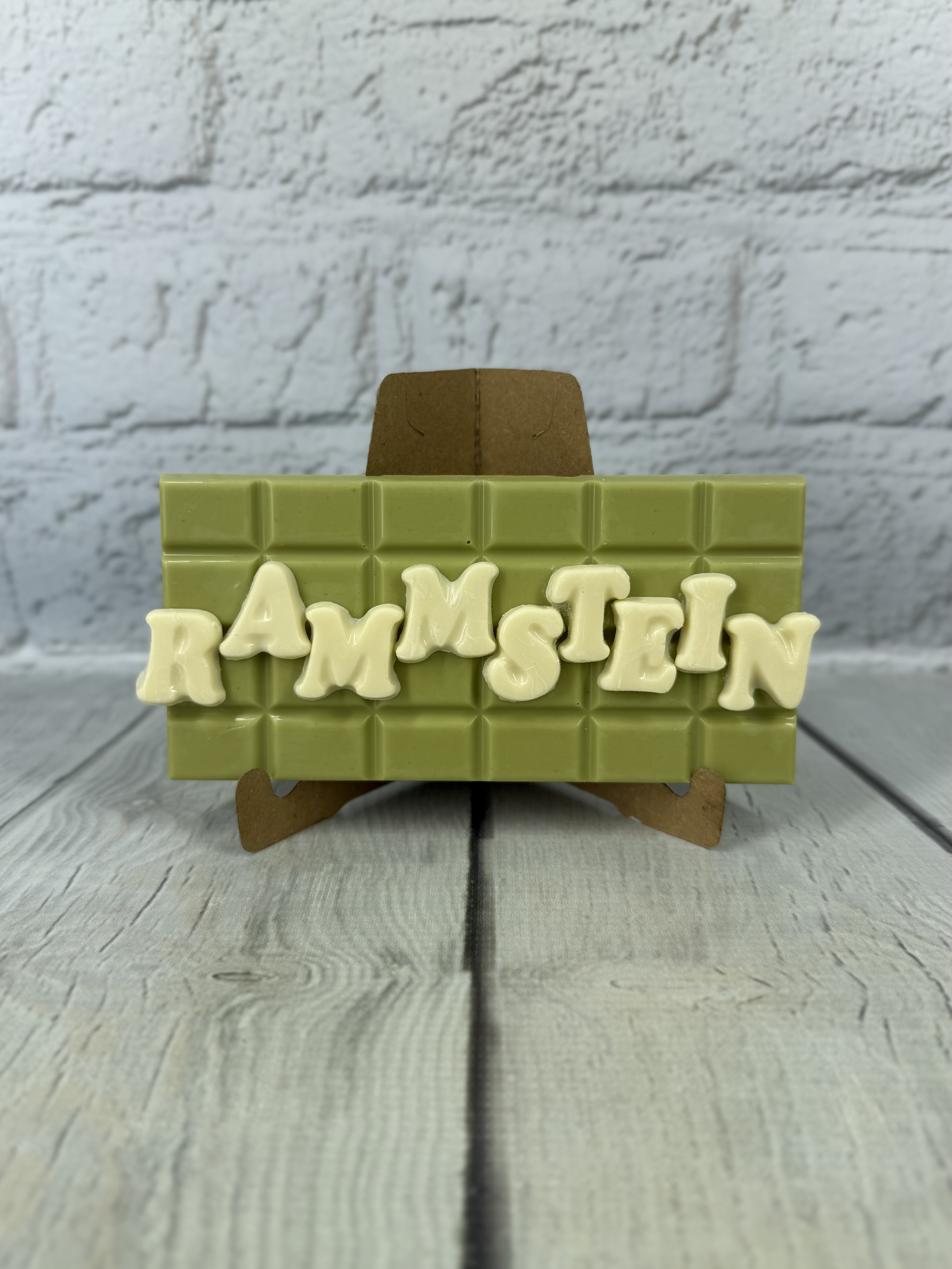 Rammstein Matcha Custom Chocolate Bar