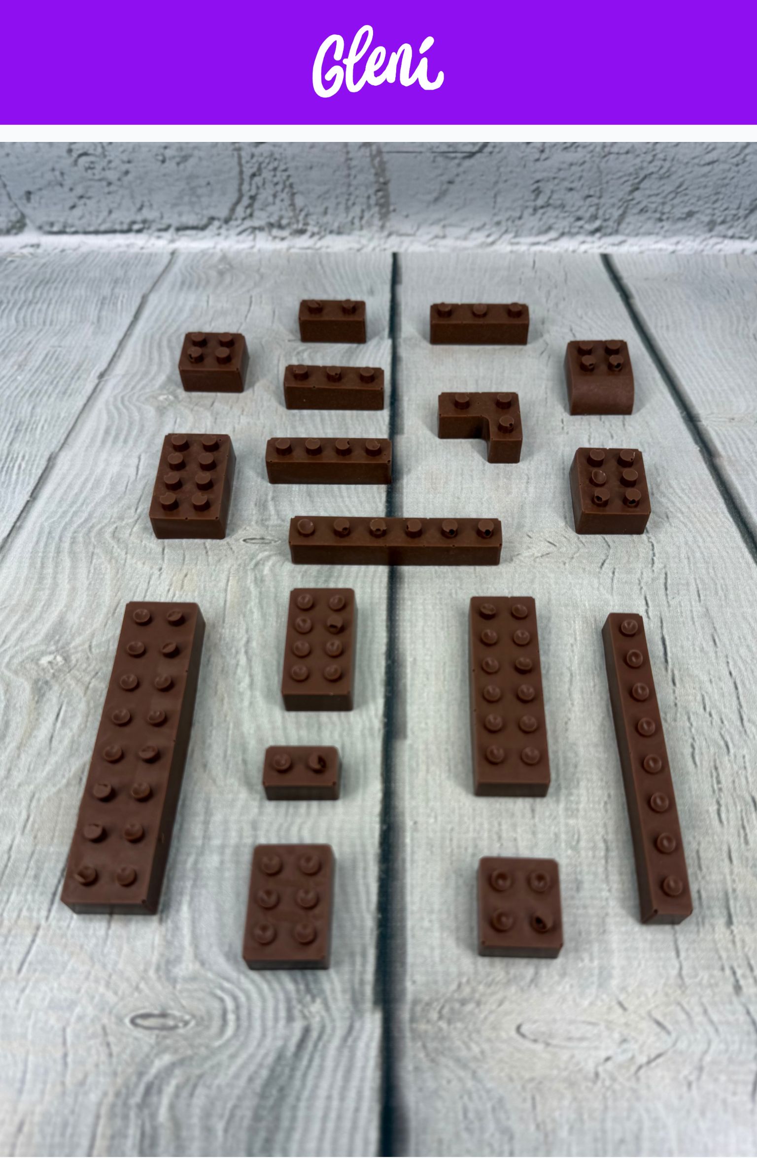 Milk Chocolate Building Bricks